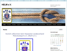 Tablet Screenshot of helmev.de